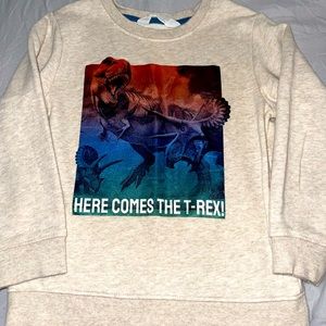 H&M boys dinosaur sweater